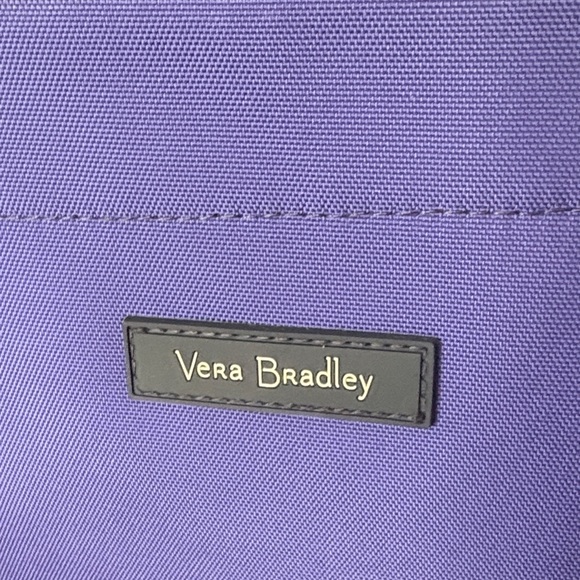 Vera Bradley Purple NWT Drawstring Family Tote Bag - Picture 3 of 7